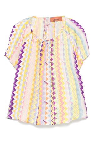 blusa in viscosa giallo MISSONI KIDS | MW5A11S0199999